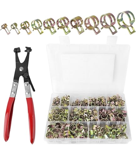 Sourcing Map 7mm Collier De Serrage Resort Clip Durite