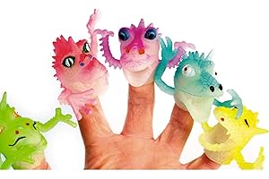 PARTYPRO Party Pro 12010099 Animal Marionnette doigt 4 cm, Multicolore, 4 cm - version anglaise