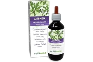 ‎NATURALMA Gemeine Beifuß (Artemisia vulgaris) Kraut mit Blüten Alkoholfreier Urtinktur Naturalma - Flüssig-Extrakt Tropfen 200 ml - Nahrungsergänzungsmittel - Veganer