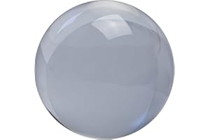 RAUM DER STILLE Wunderschöne Kristallkugel aus Glas verschiedene Größen mit Glasständer (10 cm Durchmesser)
