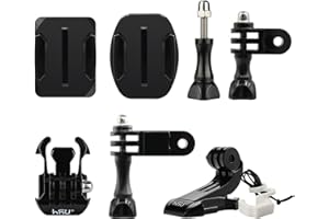 HSU Torba na uchwyty – akcesoria do kamery sportowej GoPro Hero 12/11/10/9/8/7/6/5/4/3+, GoPro Max i innych kamer sportowych