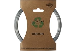 Luxilon Eco Rough Tennis String, 12.2 m, Grey, 1.25 mm,