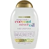 ogx anti-wear sulfate-free coconut miracle oil shampoo 385 ml