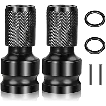 7 Adaptateurs Taraudage 1/4" - Pour Tournevis Pneumatique M4-M14