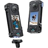 TELESIN Insta360 X4 i&ccedil;in Pratik &Ccedil;er&ccedil;eve Kafesi, Insta 360 i&ccedil;in Koruyucu Kılıf Al&uuml;minyum Kılıf