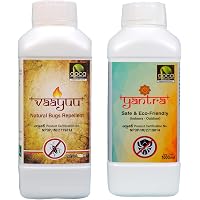 YK Laboratories Pest Special Vaayu Yantra Safe & Eco-Friendly Indoor/Outdoor Pest & Insect Control - 1L + 1L