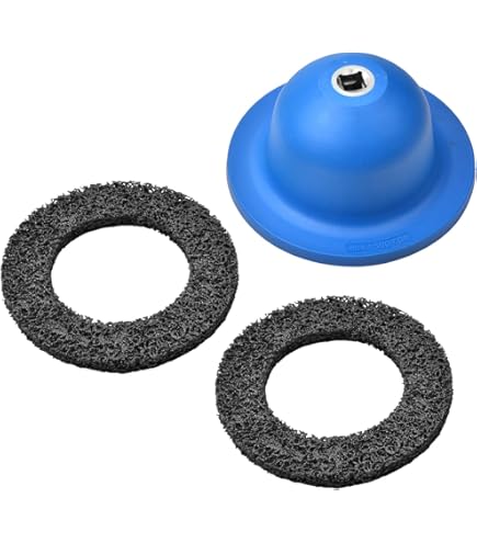 Radnabenschleifer Set Für Felgenreinigung - 90mm Innen, 150mm Außen Mit Polierbürsten