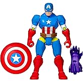 MixMashers Marvel Captain America Avengers Karıştır ve Eşleştir Aksiyon Fig&uuml;r&uuml; ve Aksesuarları