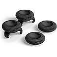 SCUF Control Thumbstick Grips - 4 Pack with 2 Bases - Catalyst - Joystick Thumb Grips For Xbox One and Xbox Series X|S, PS4, PS5, Nintendo Switch Pro Controller - Black