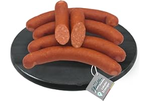 ‎DER PFARÖLLER DER PFARÖLLER Debrecziner – 3 Paar / 6 Stück 500g – Würzige, leicht geräucherte Würstchen nach ungarischem Rezept – Perfekt für Grillen & Eintöpfe