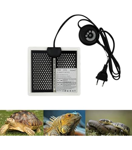 Tappetino Riscaldante Per Terrari E Piccoli Animali - 28W, 53x28 Cm | Migliora Digestione E Comfort - Foto 8