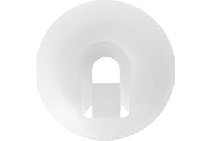 Restagraf - Fixations Agrafe de Moulure pour Ceinture de Caisse - Compatible avec CITROËN AX, C15, ZX - Réf. 1302 - Sachet de 10, Blanc