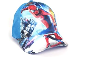 RTLIICM Spiderma Baseball Cap for Boy,Adjustable Kids Baseball Cap,Lightweight Breathable Summer Baseball Hat for Childrens,Pre Curved Baseball Cap for Outdoor Sports Summer