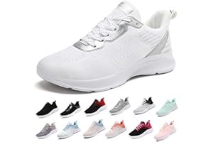 MIDQCGL Zapatillas de Running Hombres Zapatillas de Deporte Mujer Ligera Fitness Deportivas Zapatillas Trekking Transpirables