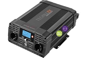 Technaxx Ren sinusvåg växelriktare 12V till 230V 2000W, inverter, TÜV TE22