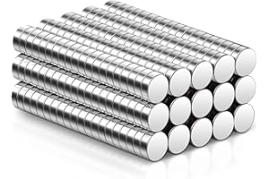 Aenienoe 300Piezas Imanes Neodimio Potentes Imanes Pequeños Redondos Magnet 3x1mm para Magnética Pizarra Blanca Refrigerador Foto Hogar Oficina y Escuela Mini Iman