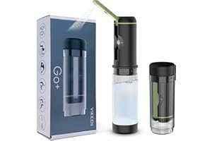 VIKKEN Go+ (2nd.Gen.) Mobile Handheld High Pressure Electric USB-Type C Rechargeable Portable Travel Bidet, Water Sprayer for Women and Men, Personal Hygiene Cleaning & Soothing Postpartum Care