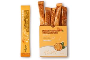 Liillya Mini rince-bouche Taille Voyage Rince-bouche Sans Alcool Aux Agrumes Pour Adultes Rince-bouche à Usage Unique Idéal pour le Travail, Les Fumeurs 20 Paquets Uniques Pour Cadeau de Noël