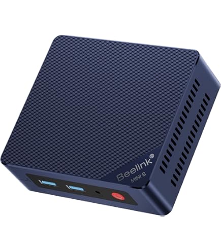 Mini PC GMKtec G10 - Processeur AMD Ryzen 5 3500U, 16 Go RAM, 512 Go SSD, Triple écran 4K, Wi-Fi 6