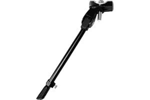 TekBox® Heavy Duty Bike Bicycle Mountain Bike Adjustable Kick Stand with Rubber Foot