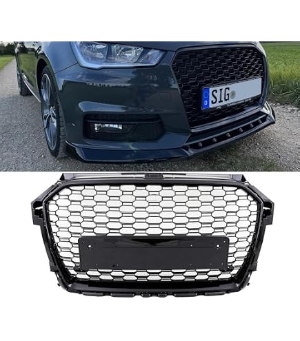 GRIGLIA MASCHERA CALANDRA Paraurti Anteriore Nido D'ape Per VW Golf 6