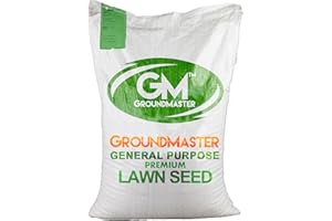 Semences de Gazon Pousse Ultra Rapide GroundMaster - Pelouse A Semer, Idéal pour Jardin, Jeux et Sport - Graines Gazon Polyvalentes - Résistant à la Sécheresse - (5 kg = 150 m²)
