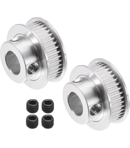 Zahnriemen-Set Mit Riemenscheiben 20 & 80 Zähne – Für 3D-Drucker, CNC-Maschinen, Inkl. Riemen & Schraubenschlüssel