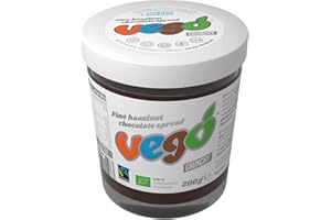 Vego Vego Fine Crunchy Hazelnut Chocolate Spread 200g(Pack of 6)