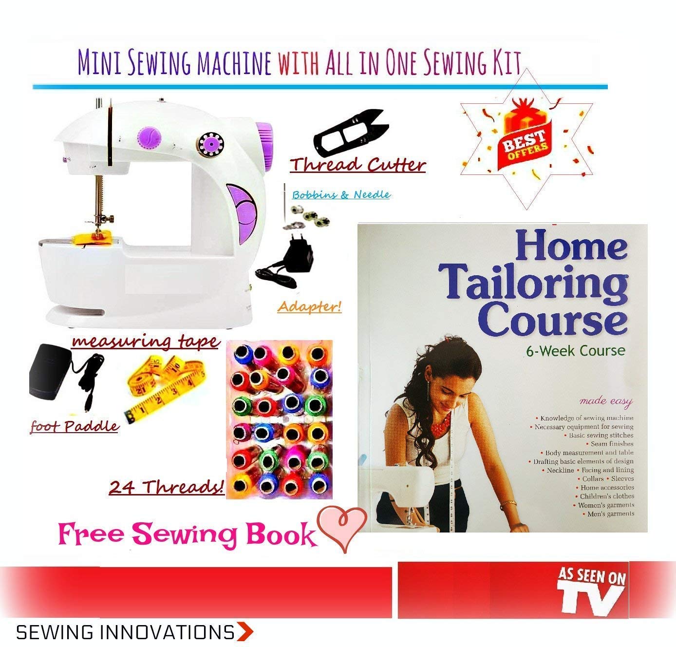 Sewing Machines for Home Book Set
