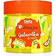 Delia Cosmetics - Dairy Fun - Lemon Jelly for Body Wash - Cleans and Refreshes - Scented and Smooth Skin - Intense Tropical Lemon Fragrance - Natural Extracts - 350 g