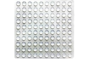 ANMOYIXIA Gummipuffer Selbstklebend 100 Stück Gummipuffer Transparent Schutzpuffer Elastikpuffer Möbelpuffer 8MM Schalldämmender Rutschfester Puffer für Türen Schränke Möbel (8mm, 100 Stück)