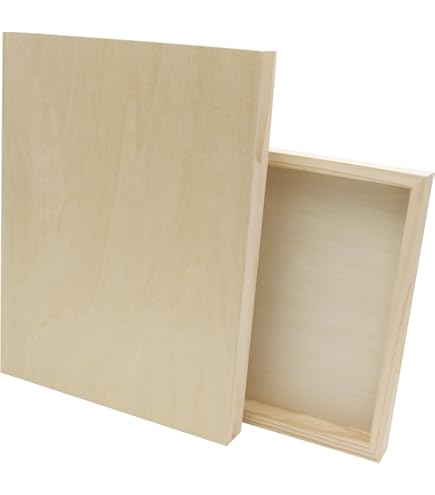 Belle Vous Onbewerkte Houten Canvast Schilder Borden (5Pak) – 25 x 25 cm – Natuurlijk Balsahouten Paneel – Gemixete Media Panelen Voor Kunst, Was Schilderen, Verf Gieten & Hobby Belle Vous Onbewerkte Houten Canvast Schilder Borden (5Pak) – 25 x 25 cm – Natuurlijk Balsahouten Paneel – Gemixete Media Panelen Voor Kunst, Was Schilderen, Verf Gieten & Hobby