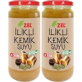 ZEL%100 Dana İlikli Kemik Suyu 2x480 ml &ndash; 12 Saat Kaynatılmış, Katkısız, Y&uuml;ksek Proteinli