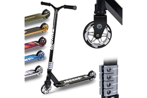 ‎FUN PRO fun pro Stunt Scooter Insane2, Stunt Roller mit ABEC 9 Lager, Scooter mit Griptape, 110 mm Rollen mit Alufelgen, Non E Scooter für Kinder & Erwachsene, Cityroller bis 100 kg, 36 M Garantie