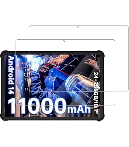 OUKITEL RT9 Rugged Tablet - Android 14, 10.1 Inch, 24GB+256GB (TF