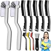 Cleaning Brush Set - Hard Bristle Crevice Cleaning Brush, Multifunctional Gap Scrub Brush, Home Essentials, Bathroom Cleaner 