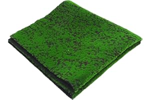 FOMIYES Muschio Artificiale Tappeto Erboso di Simulazione Falso Verde Muschio Tappeto Prato Tappeto per La Casa da Sposa Giardino Cortile Balcone Decorazione (caffè Punto)