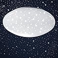 B.K.Licht Star Light Effect Ceiling Light with Built-in 12W 1200lm Module