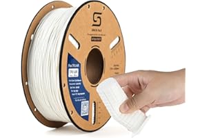 ‎SIRAYA TECH Siraya Tech Flex TPU Air – elastyczny lekki filament 3D z aktywnym spienianiem, regulowana twardość 65A-82A, szybki druk, łatwy w użyciu, do urządzeń do noszenia (biały, 1 kg)