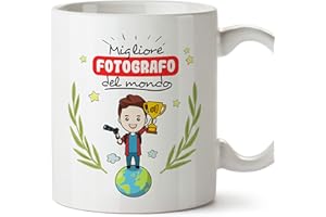 MUGFFINS Tazza Fotografo (Migliore del Mondo) - Idee Regali Originali Fotografia