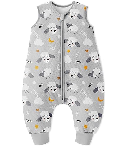 Gigoteuse D'hiver Bébé 3.0 TOG Avec Jambes - Sac De Couchage Manches Amovibles Coton 6-18 Mois