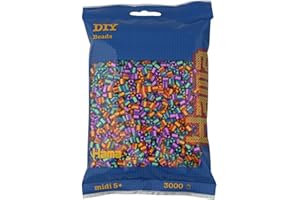 Hama- Loisir Créatif Midi Sachet 3000 Perles Bicolores 2, 201-92