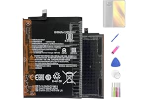HIGHAKKU Ersatzakku Batterie BN57 kompatibel mit Poco X3 NFC M2007J20CG, M2007J20CT/POCO X3 Pro with Tools