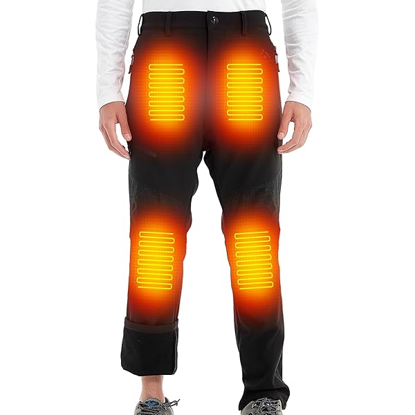 Pantalon Chauffant, Pour Homme Et Femme, Avec Batterie 7,4 V 10 000 MAh