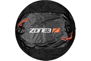 ZONE3 Wetsuit Changing Mat, Waterproof Portable Surf Diving Beach Changing Mat, Open Water Accessory, Black