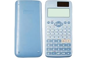 DAKEXIONG Calculatrice Scientifique Compatible avec FC-991ES Plus-2ème Édition avec 417 Fonctions pour Fournitures de Rentrée Scolaire,Étudiants,Enseignants,Affaires,Bureau,Maison,Bleu