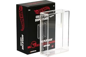 Hot Wheels 1:64-skalig plexiglasdisplayfäste för Hot Wheels Langbrief-modeller, skydda din RLC med vår officiella displayfäste