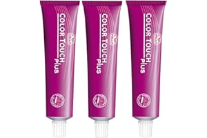 ‎WELLA 3er Wella Professionals Color Touch Plus 77/03 Mittelblond Intensiv Natur Gold 60 ml