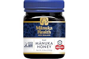 Manuka Health Miele di Manuka MGO 550+ Manuka Honey, contenuto di metilgliossale (MGO) naturale - 250 g