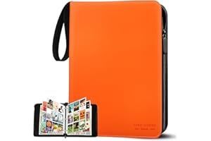 SAKMILU Álbum para Cartas Coleccionables de 9 Bolsillos y 40 Páginas, con Capacidad para 720 Cartas, Titular de Tarjetas para Magic,MTG